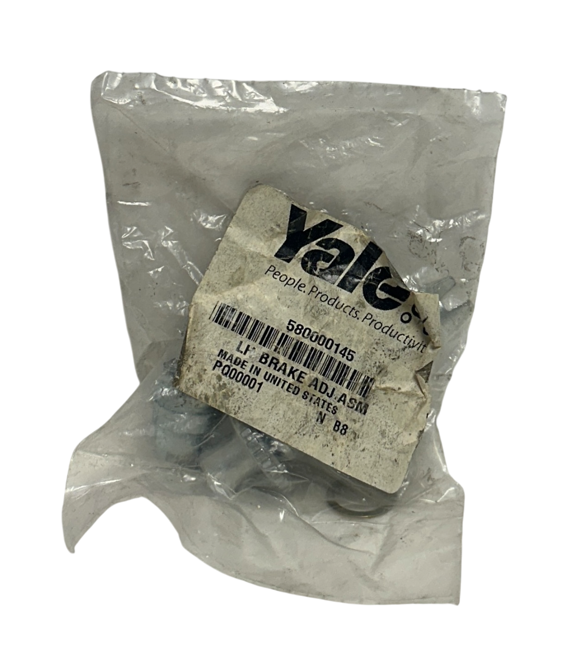 YALE 580000145 / YT580000145 OEM LEFT HAND BRAKE ADJUSTER ASM FOR FORKLIFT NSFS
