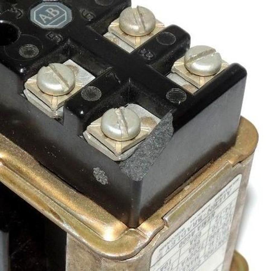 Used LOT OF 2 ALLEN BRADLEY 849-ZOD324 TIMING RELAY 849ZOD324 SER. C W/ 21A244 COIL
