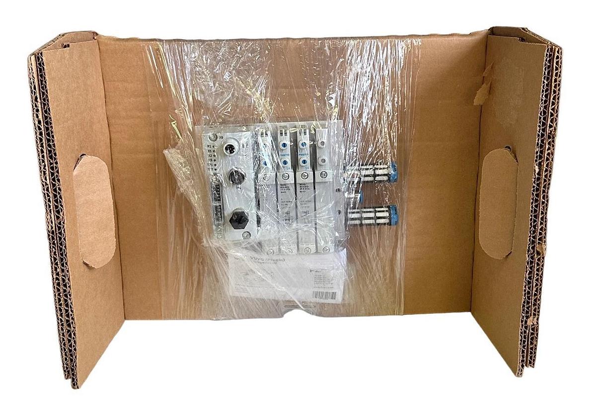 NEW FESTO VTUG-14-VRPT-B1T-Q8R-UR-Q6S-GQ8JJL PLUG-IN VALVE TERMINAL 573606