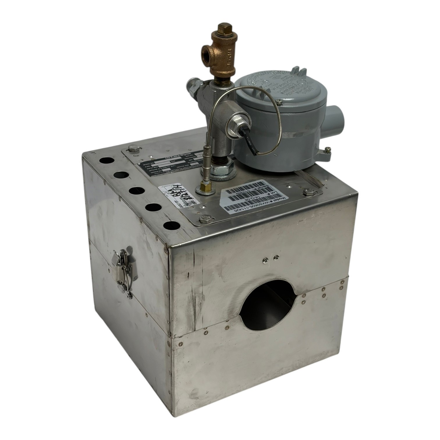 Used Cata-Dyne WXS6X6 WXS0606-111426 Explosion Proof Catalytic Gas Line Heater New