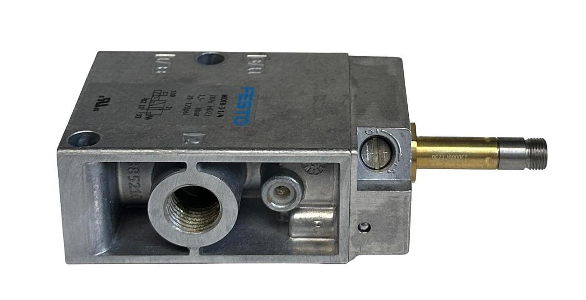 Used NEW FESTO MOFH-3-1/4 / 7876 PILOT OPERATED SOLENOID VALVE 3/2 SINGLE NSMP