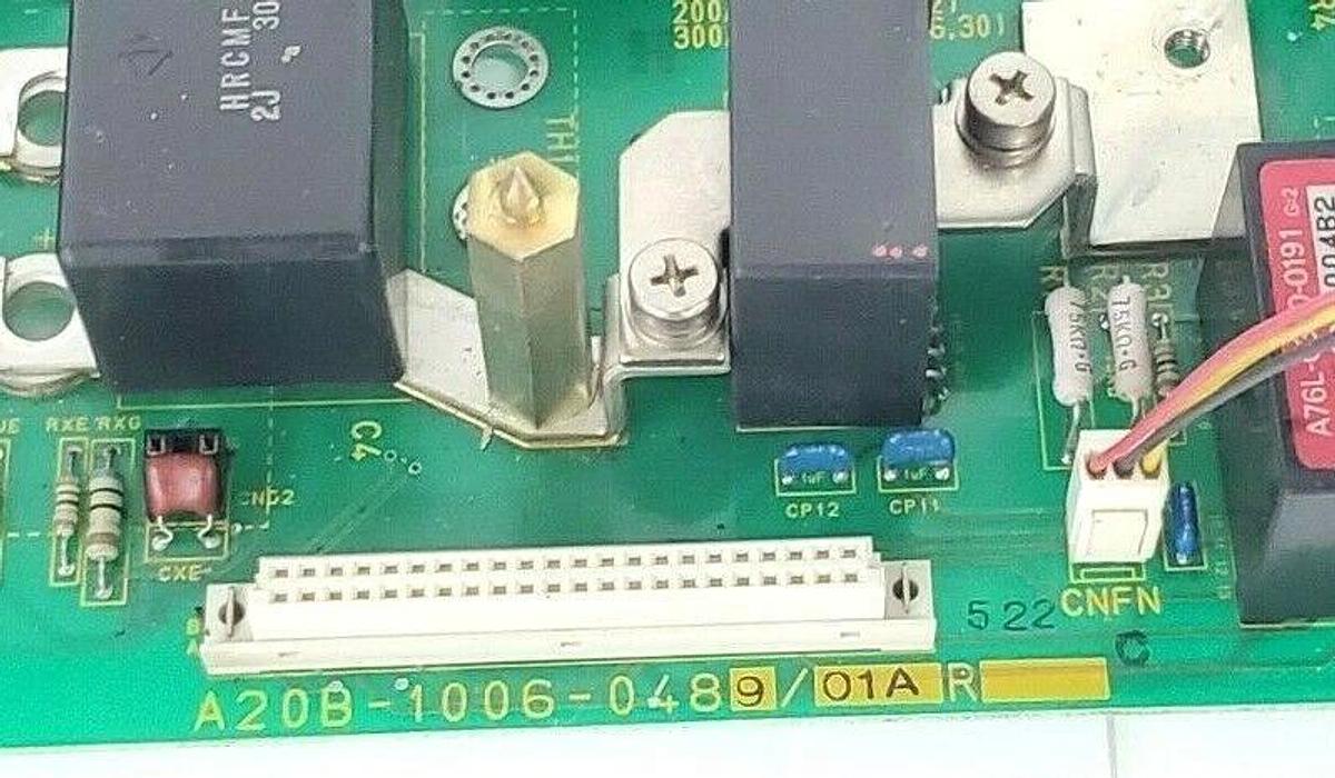Used GE FANUC A20B-1006-0489/01AR CONTROL BOARD 0489/01AR A350-1006-T482/01