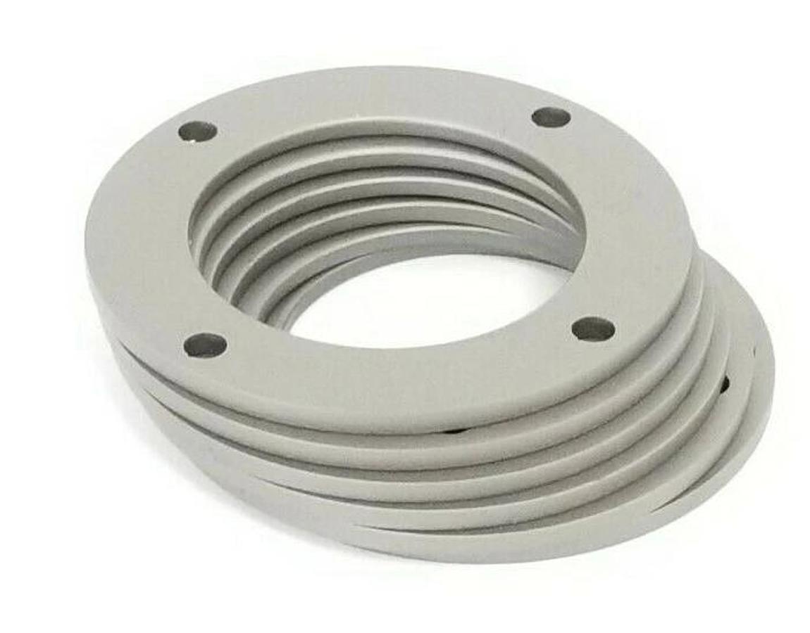 Used LOT OF 6 NEW GENERIC 844B33 RETAINING PLATES 3-1/4'' O.D. 2'' I.D.
