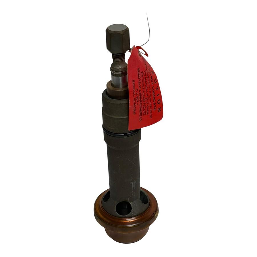 Used Wesco Non-Lube Compressor Unloader Assembly RA95 1 5/8 Valve Actuator - NSNP