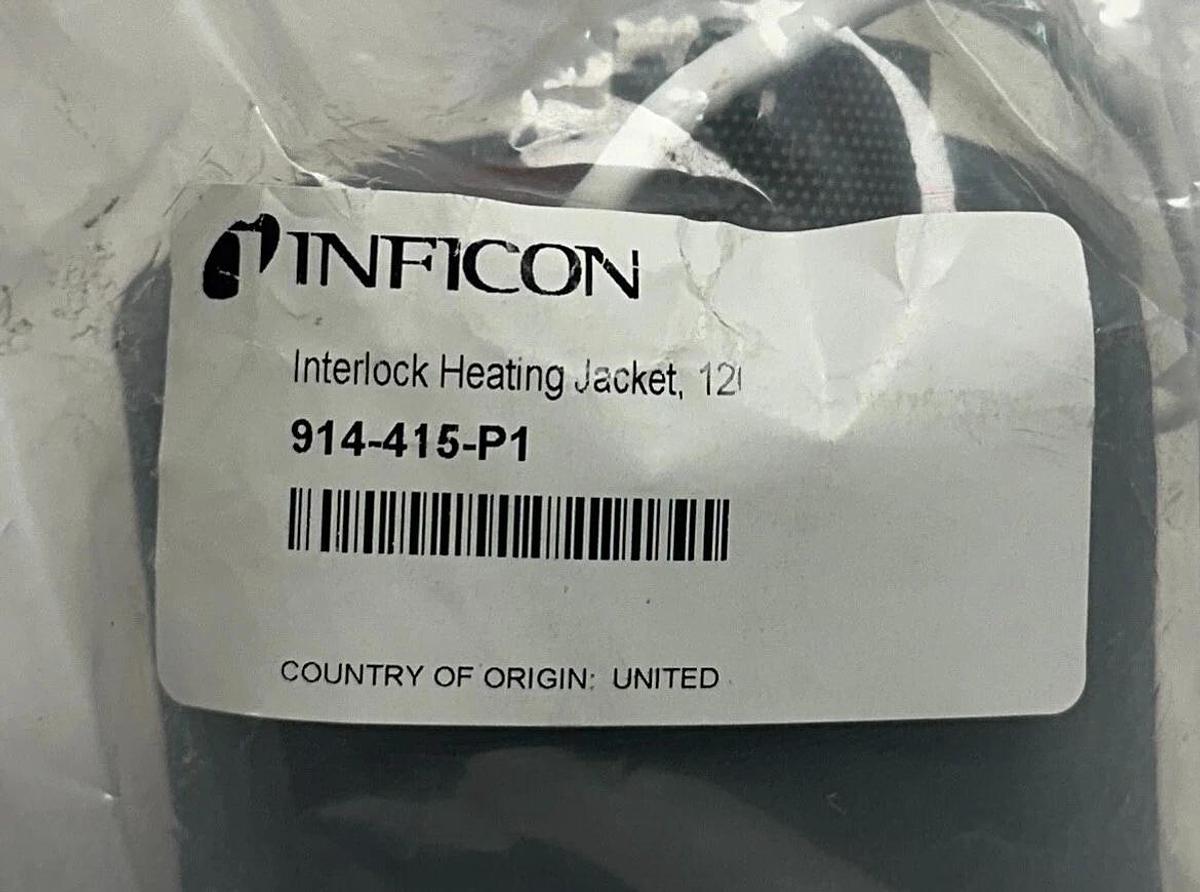 Used INFICON 914-415-P1 / 914415P1 INTERLOCK HEATER / HEATING JACKET 100-240V NSFS