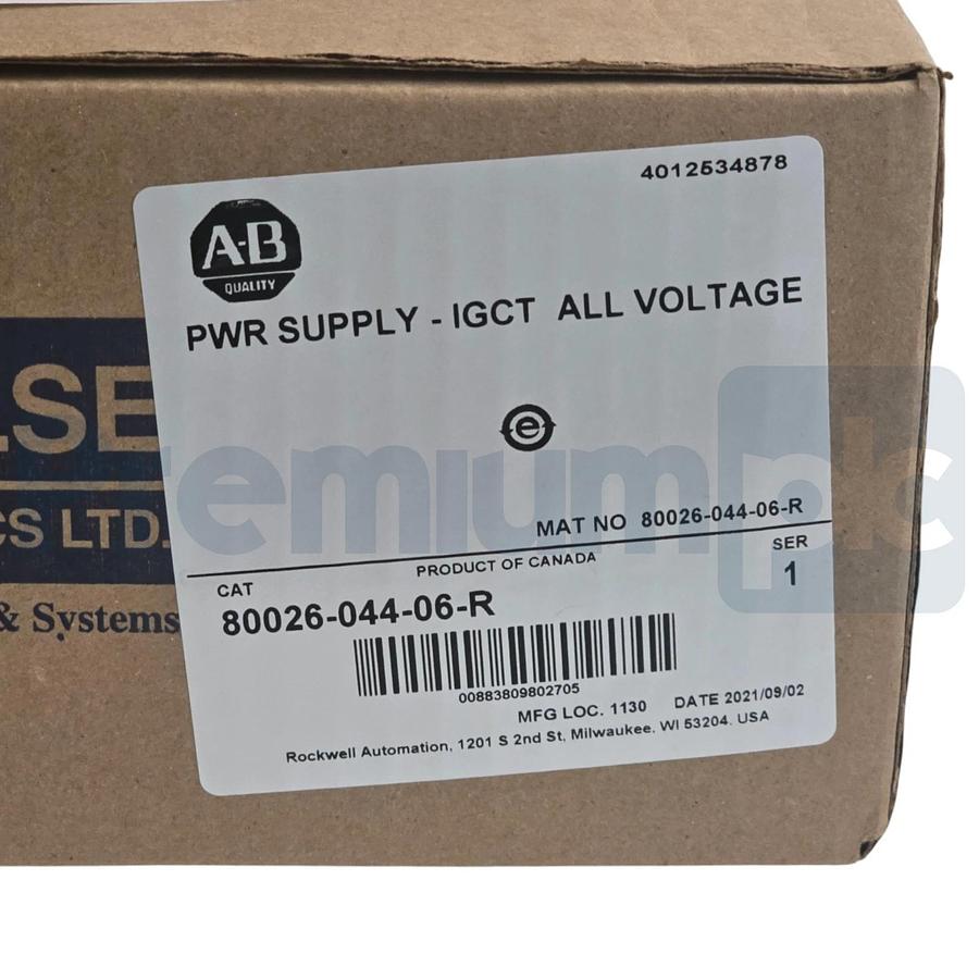 Used Allen Bradley 80026-044-06-R /1 PowerFlex 7000 Power Supply GT/HVI-P4668-06 NSFS