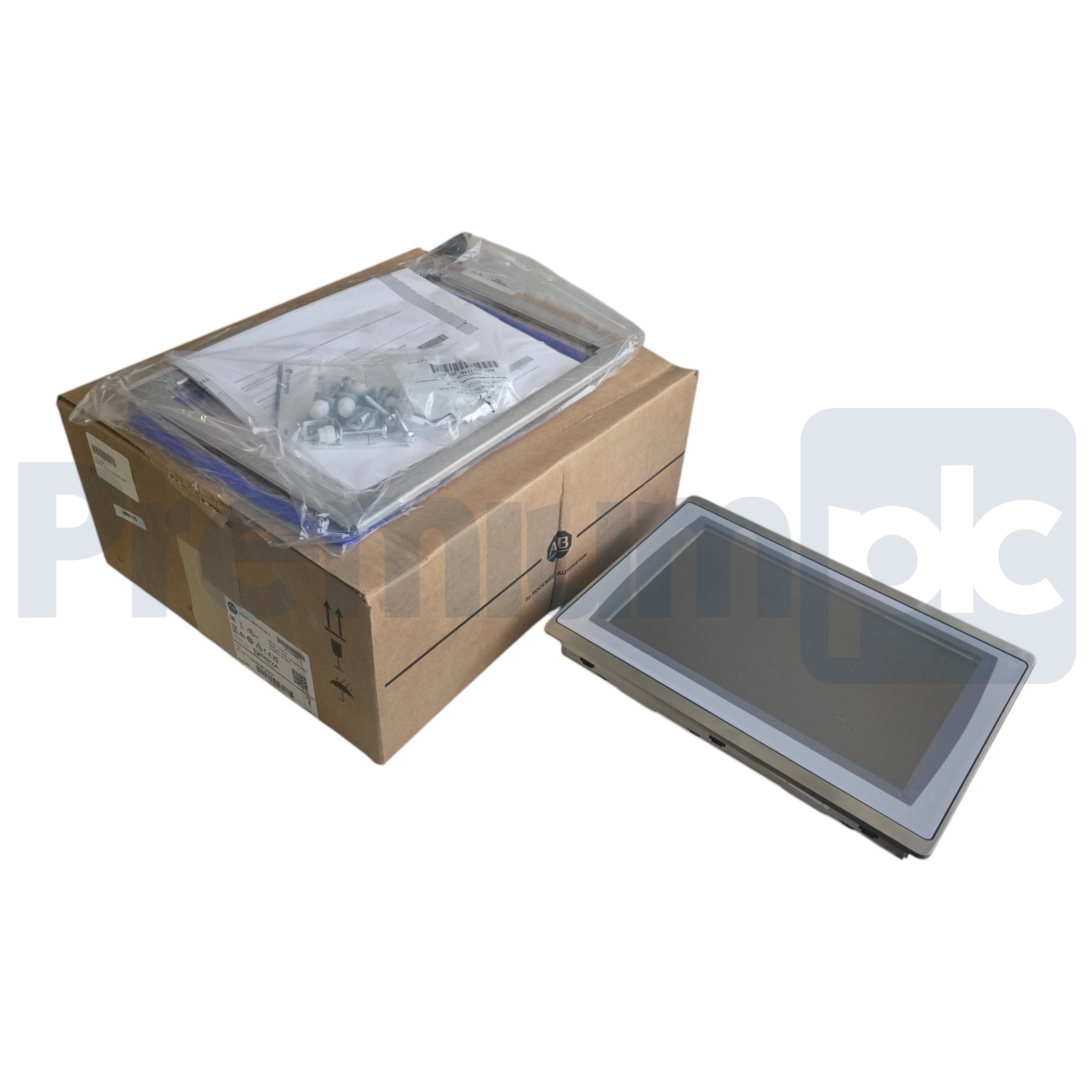 Used Allen Bradley 2711P-T12W22D9P-BSHK /B PanelView Plus 7 Terminal SS 12" (read)