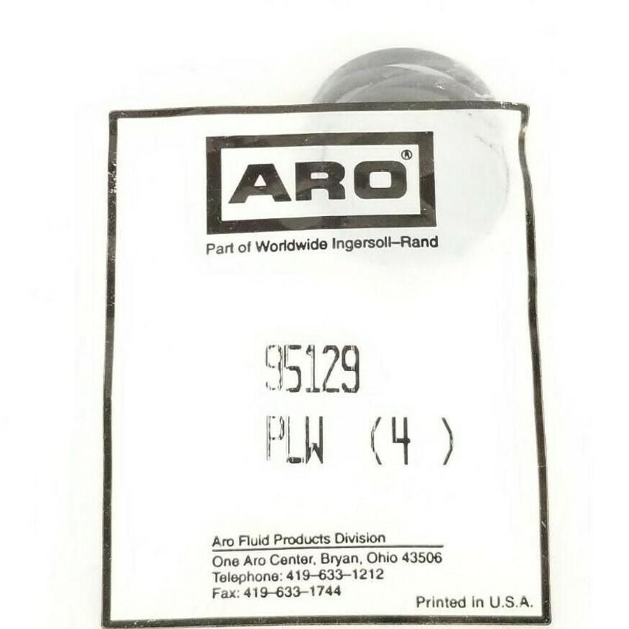 Used NEW ARO O-RING BLACK 1-3/16IN OD 4/BAG