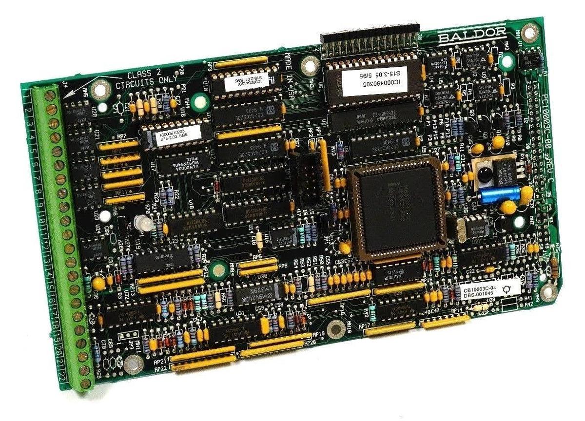 Used BALDOR RELIANCE CB10003C-04 DBS-001045 CONTROL BOARD CB10003C04 PC10003C-00
