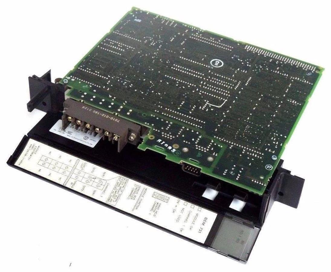Used GE FANUC IC697BEM731H GENIUS BUS CONTROLLER 1 CHANNEL IC697BEM731