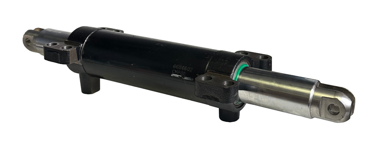 Used NEW HYSTER 8604602 / HY8604602 HYDRAULIC STEER CYLINDER CMP06 FOR FORKLIFT OEM