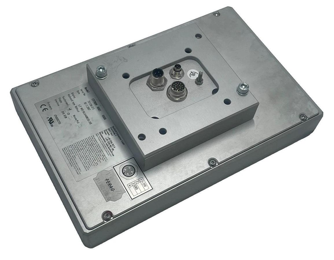 Used BECKHOFF FERAG CP7809-0001-0000 Control Panel 6.5" TFT Resistive Touch DVI USB