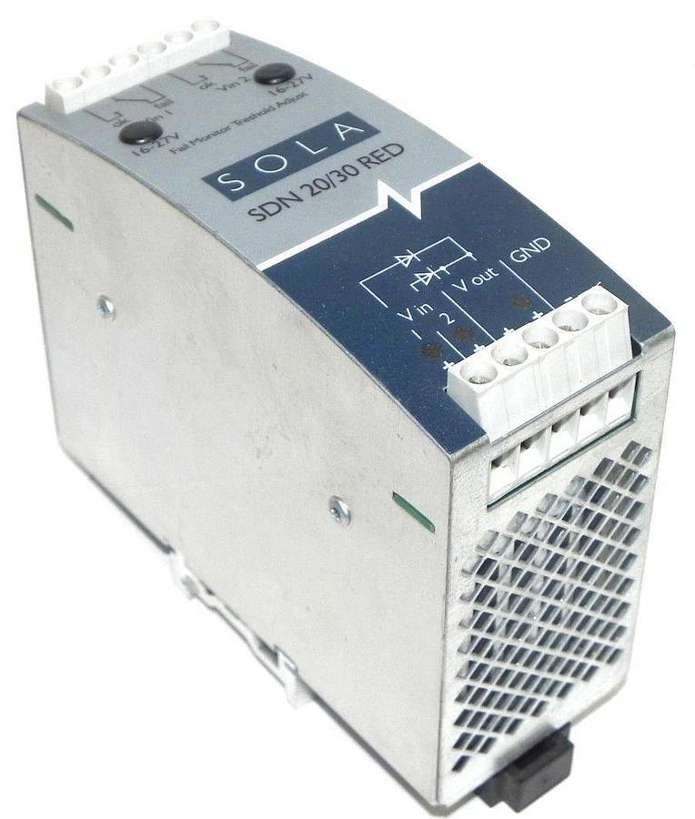 Used SOLA SDN20/30RED POWER SUPPLY SDN2030RED