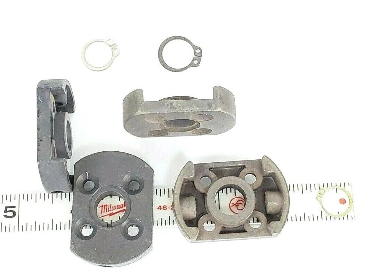 Used LOT OF 4 KRONES 1-071-56-024-1 ANVIL SUPPORTS 1071560241