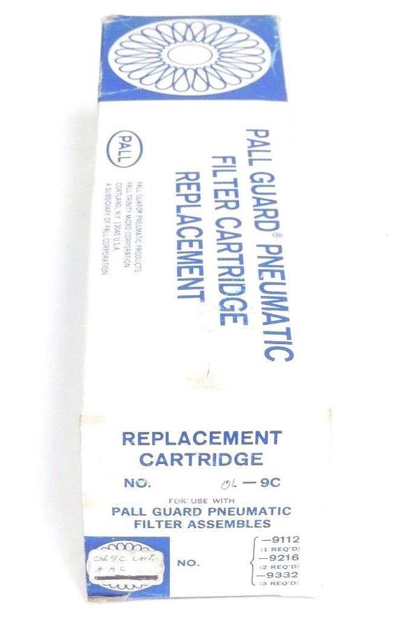 NIB PALL GUARD OL-9C PNEUMATIC FILTER CARTRIDGE REPLACEMENT 0L-9C
