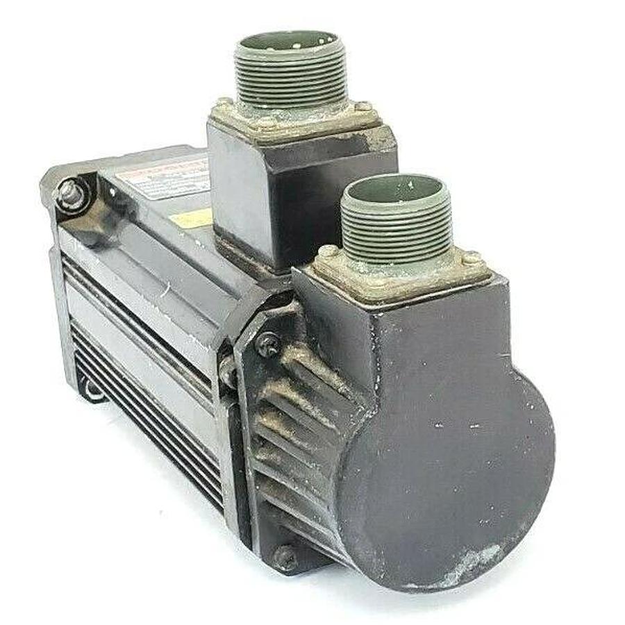 Used TOSHIBA 12M2-0500R AC SERVOMOTOR 12M20500R, 3000 RPM, 16.2 KG.CM