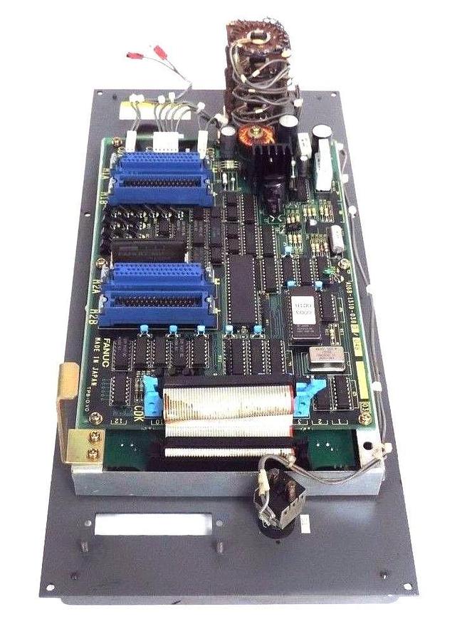 Used FANUC A02B-0092-C141 OPERATOR'S PANEL W/ A16B-1310-0380/04B BOARD, A02B0092C141