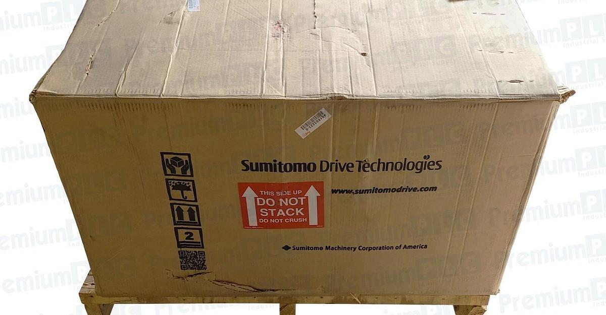 Used SUMITOMO CHHJS-6190Y-87 GEAR SPEED REDUCER PA248381 RATIO:87:1 W/ADAPTER NSMP