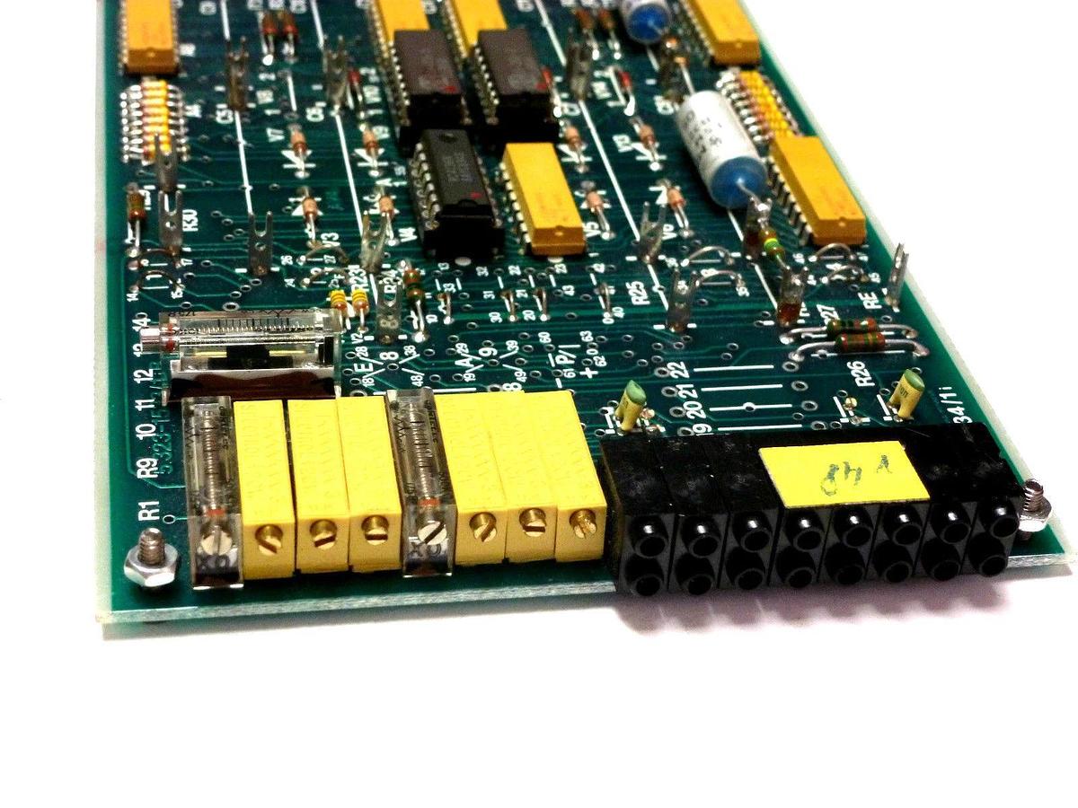 Used LEYBOLD TECH 58073033 AV04 CARD PRUF-NR 09506174