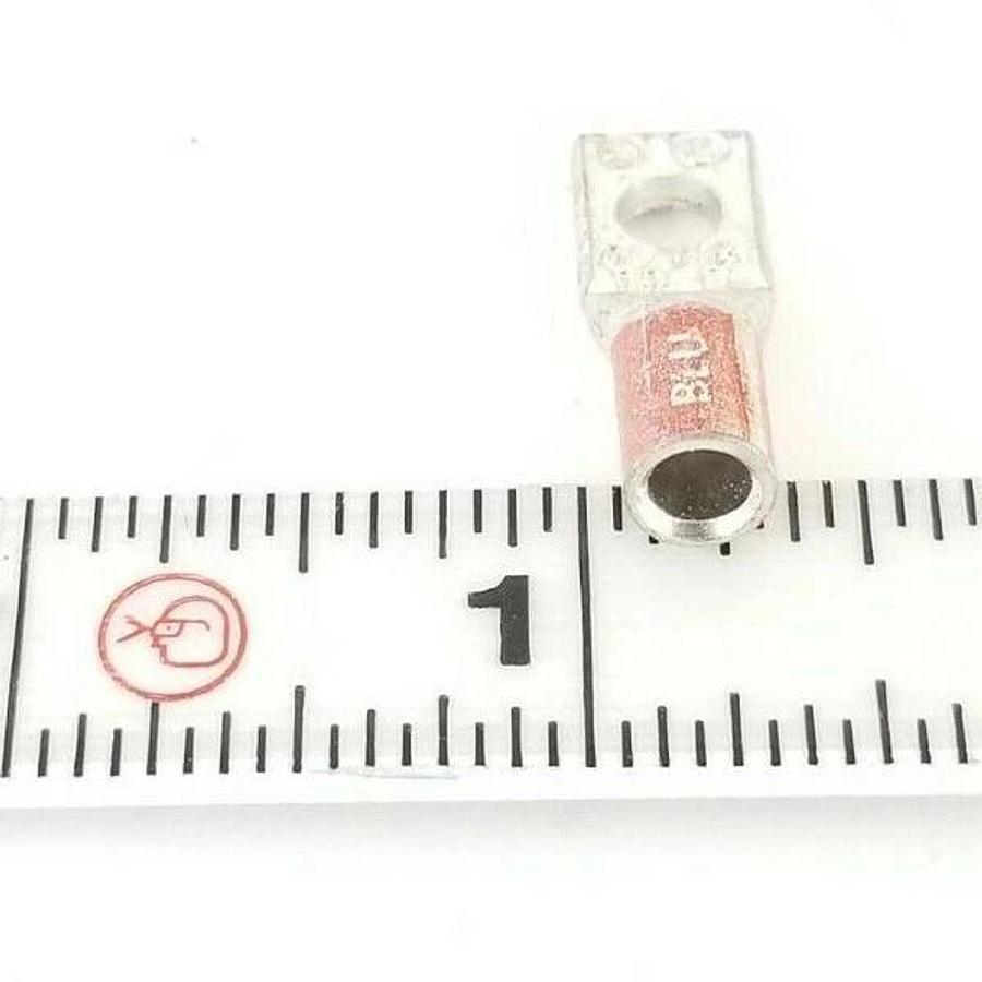Used LOT OF 28 THOMAS & BETTS PUC B-6 RED ELECTRICAL CRIMP CONNECTORS 8 CU S14/10