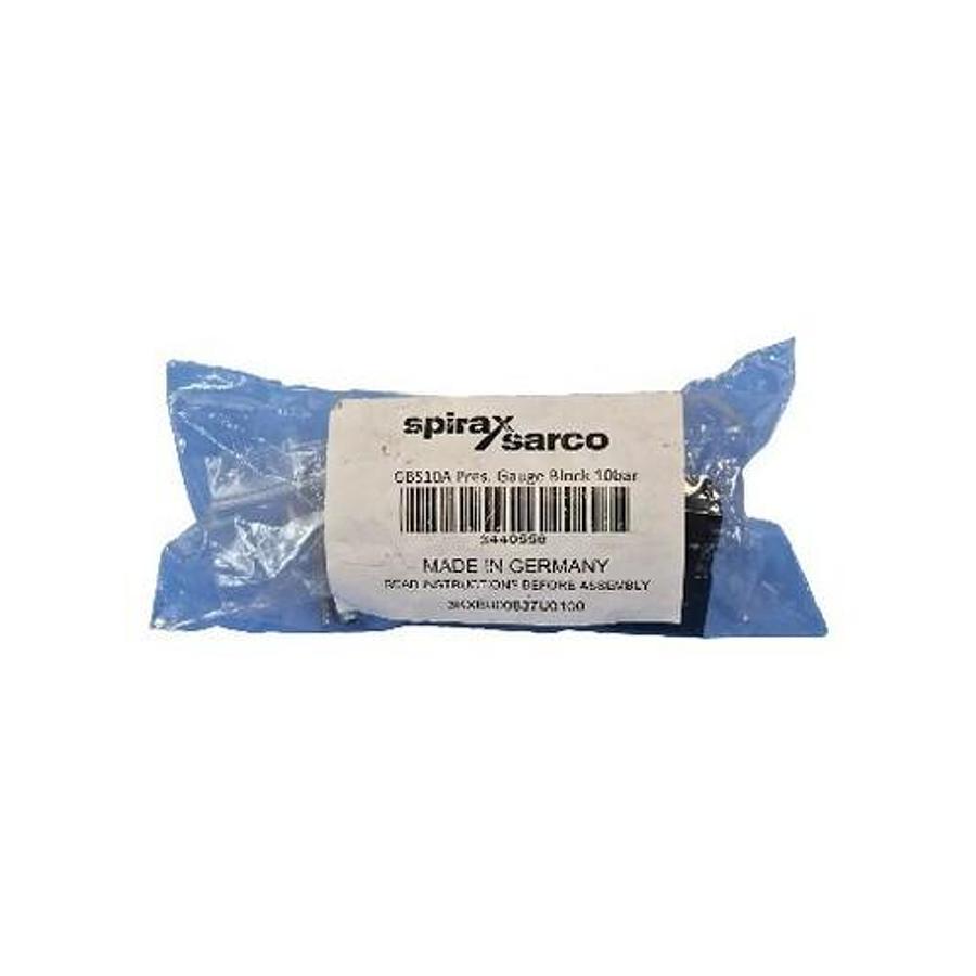 NEW SPIRAX SARCO GBS10A PRES. GAUGE BLOCK 10BAR 3440556