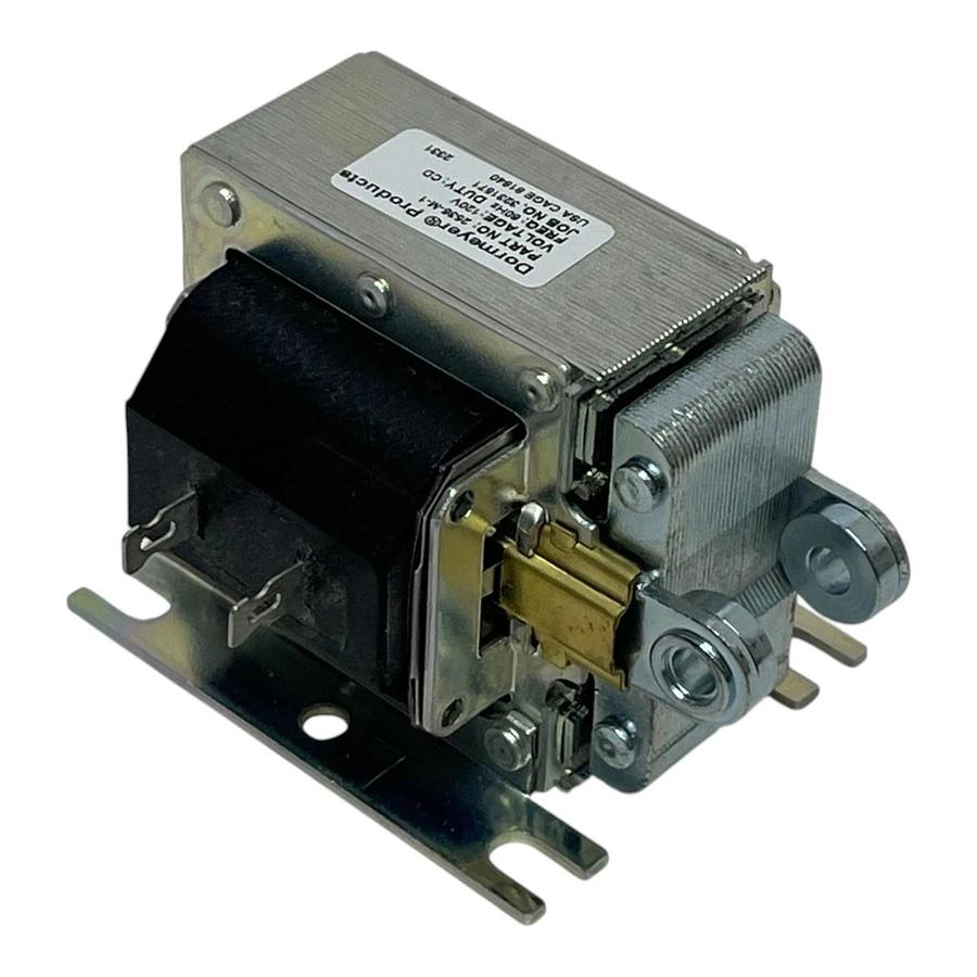 Dormeyer 2536-M-1 Laminated Linear Solenoid 120V 60Hz Continuous Duty Door Latch
