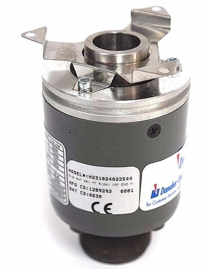 Used NEW DANAHER CONTROLS DYNAPAR H231024022544 5/8 SHT SRV MT 5-26V 10P END M
