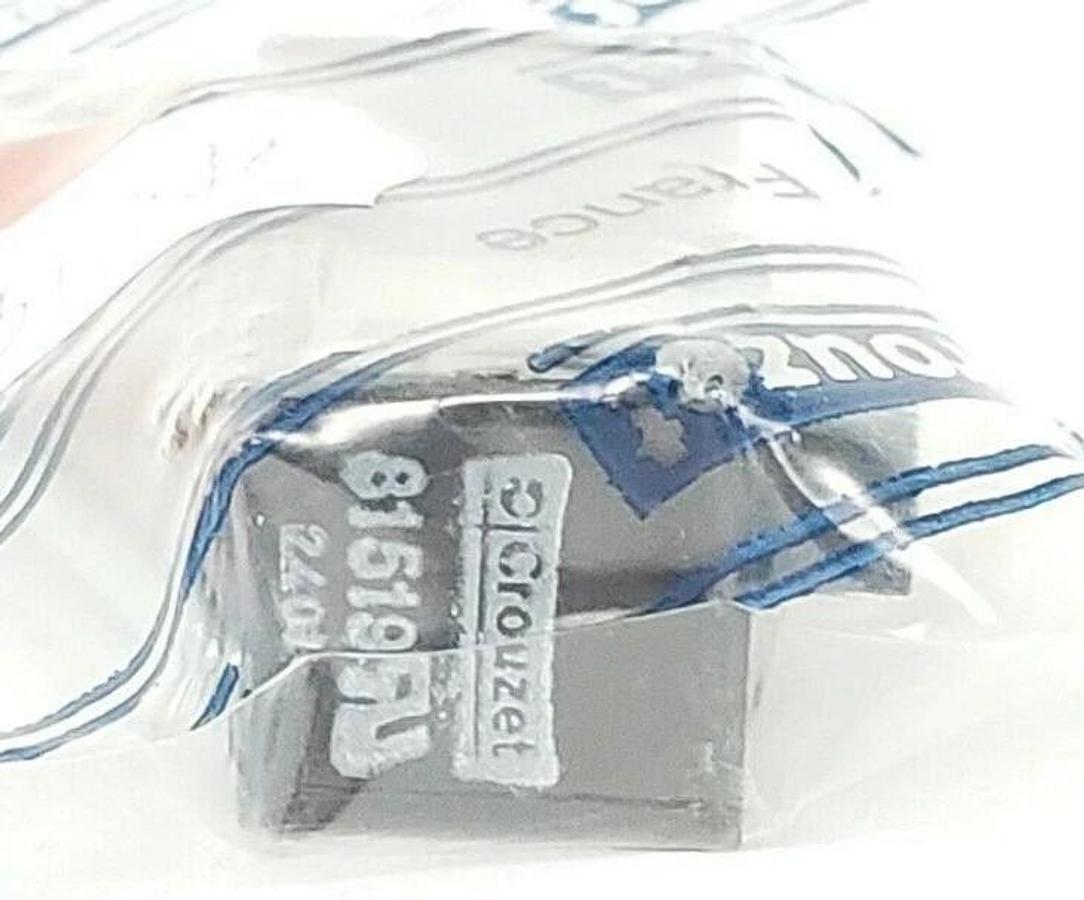 Used NEW CROUZET 81519632 PILOT SOLENOID VALVE 3/2 NC 24 VDC W/ MAINTAINED MANUAL OVR