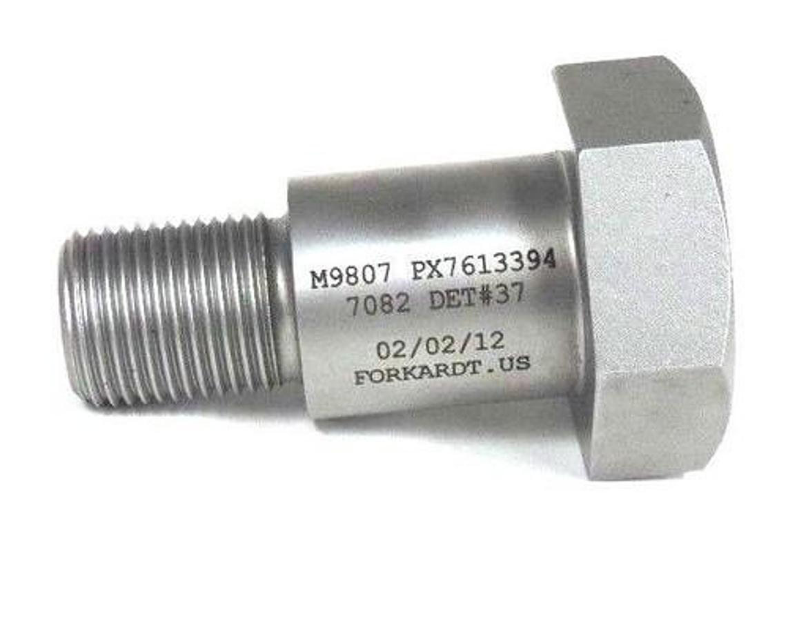 Used LOT OF 2 NEW FORKARDT M9807 PX7613394 HEX BOLTS 7082 DET#37