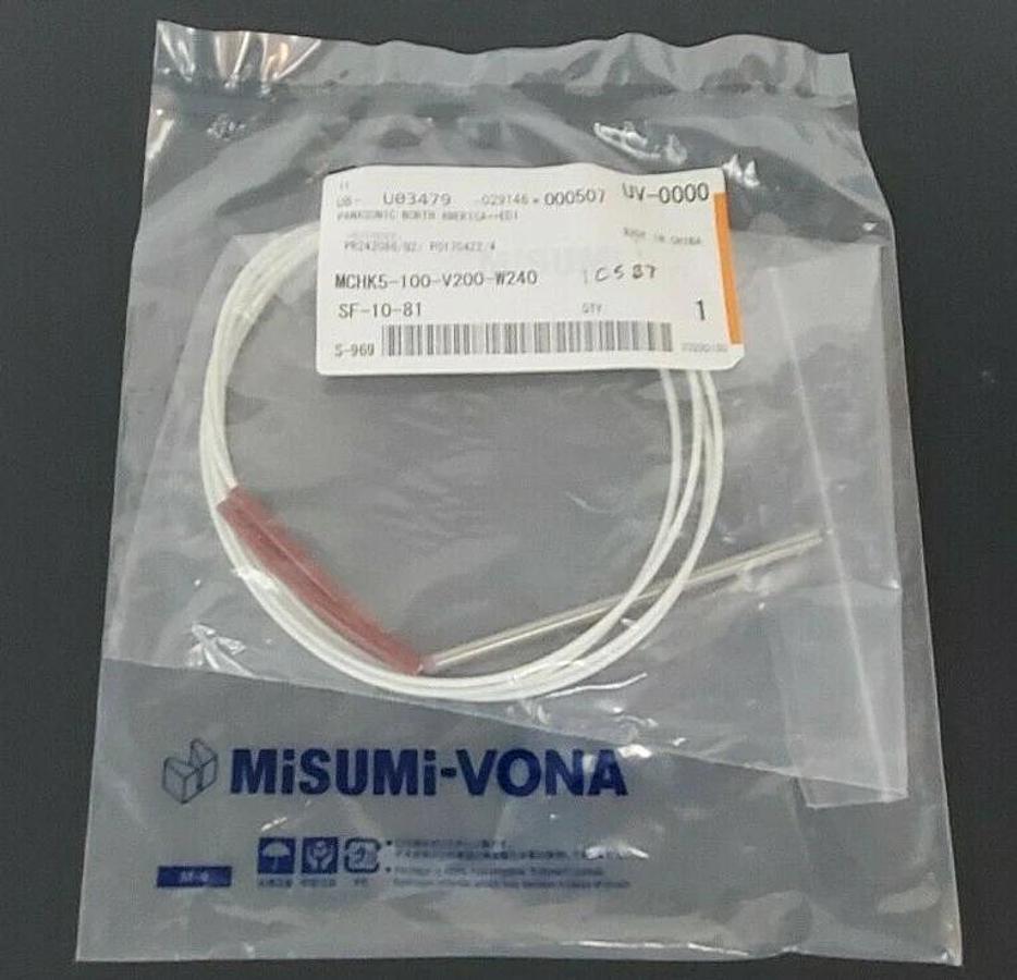 Used NEW MISUMI-VONA MCHK5-100-V200-W240 HEATER CARTRIDGE MCHK5100V200W240