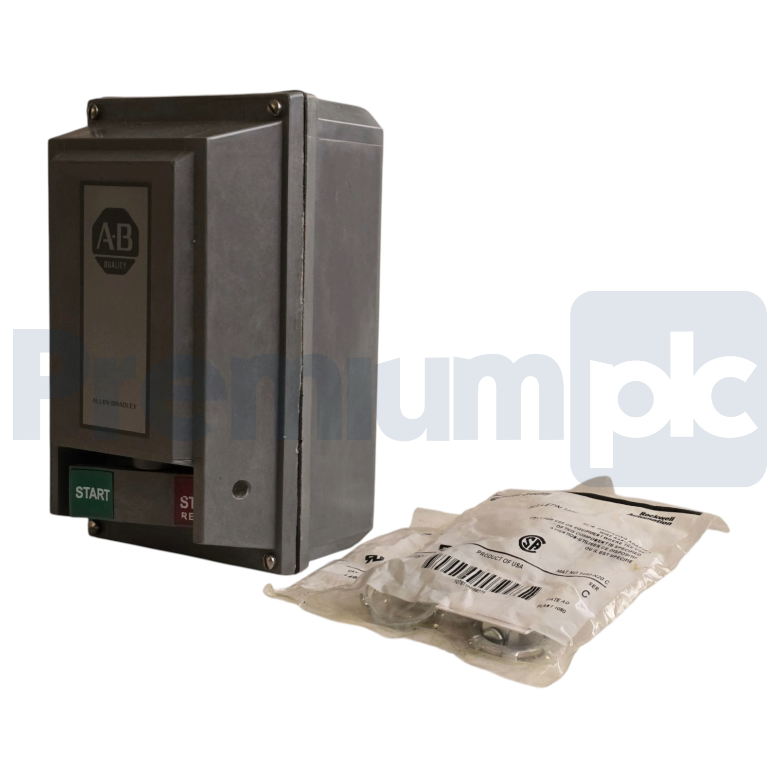 Used Allen-Bradley 609-ACW /K Manual Motor Starter NEMA Size 0 Type 4X Enclosure NSNP