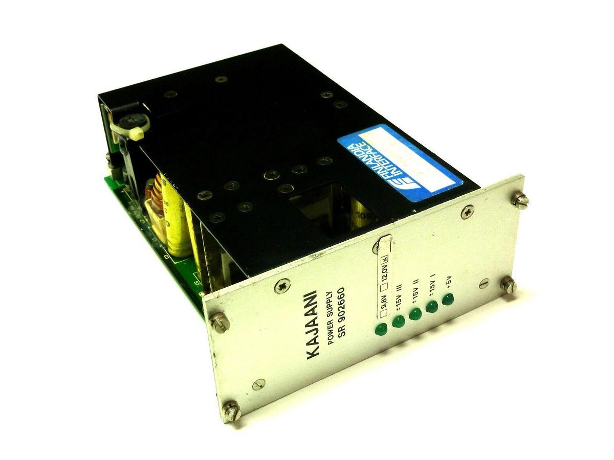 Used KAJAANI SR 902660 POWER SUPPLY SR902660 U4430489 V1.0