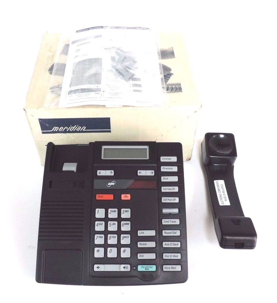 Used NIB AASTRA MERIDIAN SBS 8314 WIRELESS TELEPHONE BLACK