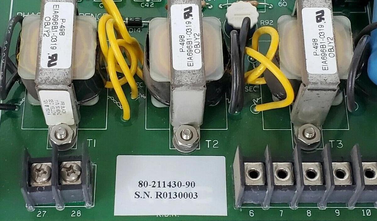 Used SOLID STATE 80-211430-90 FIRING CONTROL BOARD 8021143090, 70-411143-90, V114C