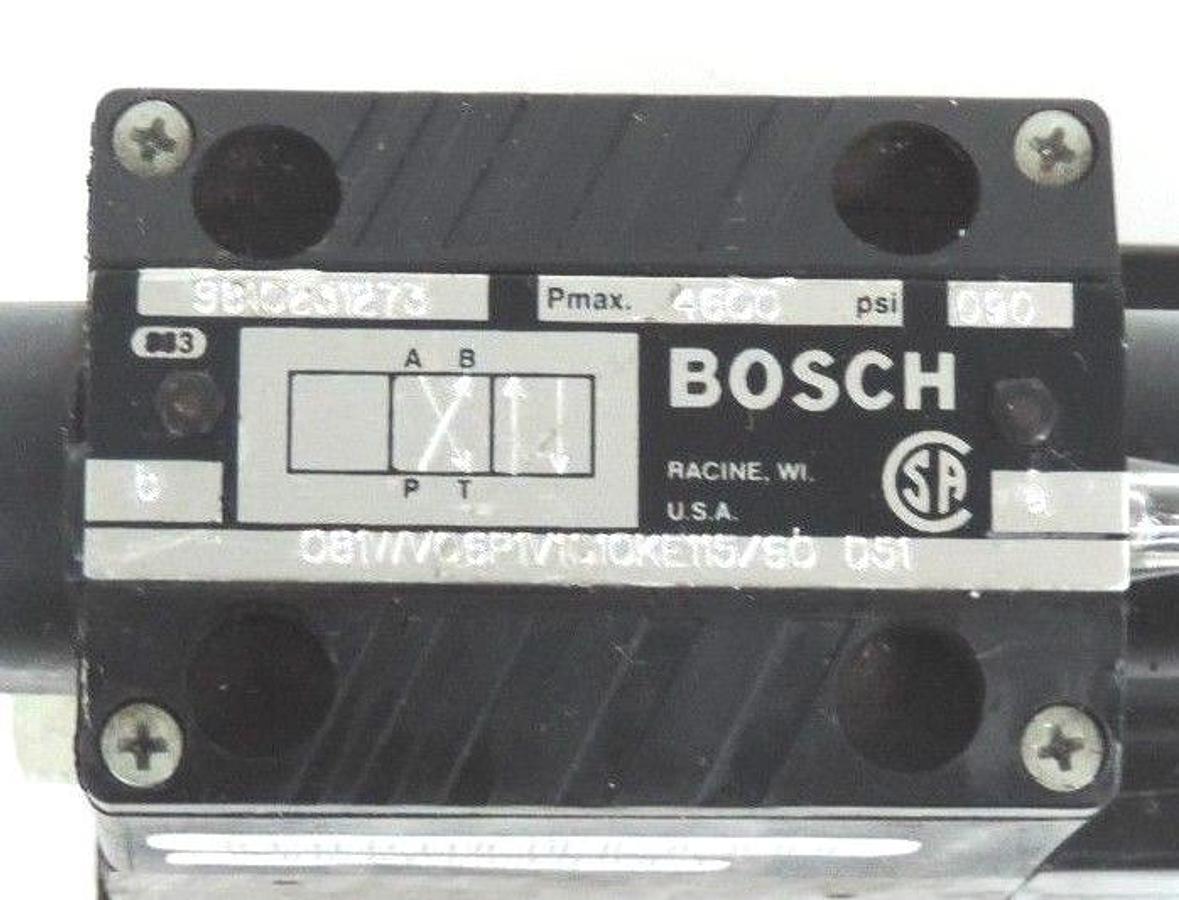 Used REPAIRED BOSCH 9810231273 DIRECTIONAL CONTROL VALVE 081WV06P1V1010KE115/60 D51