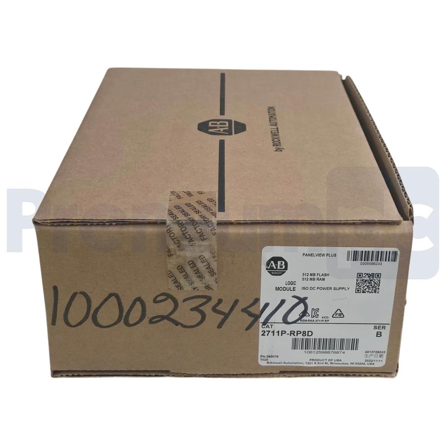 Used Opened Pre-Owned Allen Bradley 2711P-RP8D /B PanelView Plus 6 512MB Logic Module