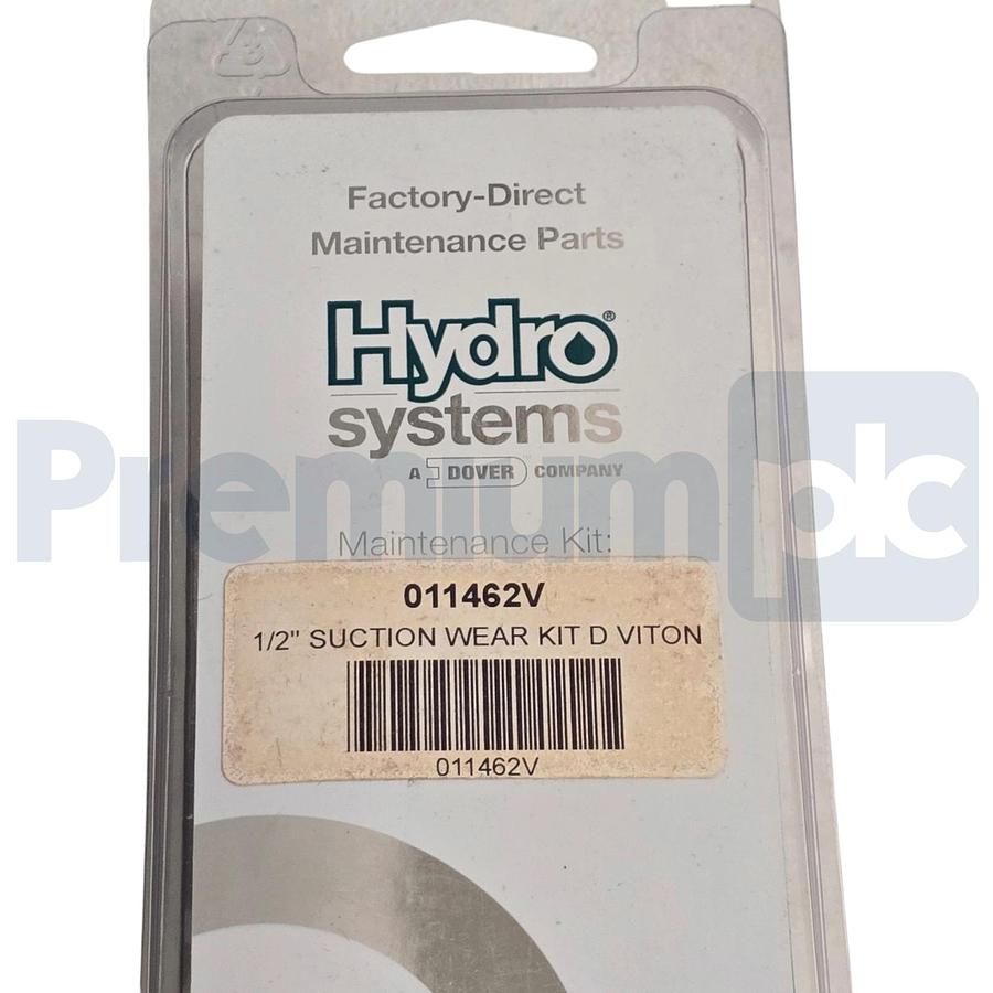 Used Hydro Systems 011462V SuperDos 1/2" Suction Wear Kit D Viton Maintenance OEM NEW