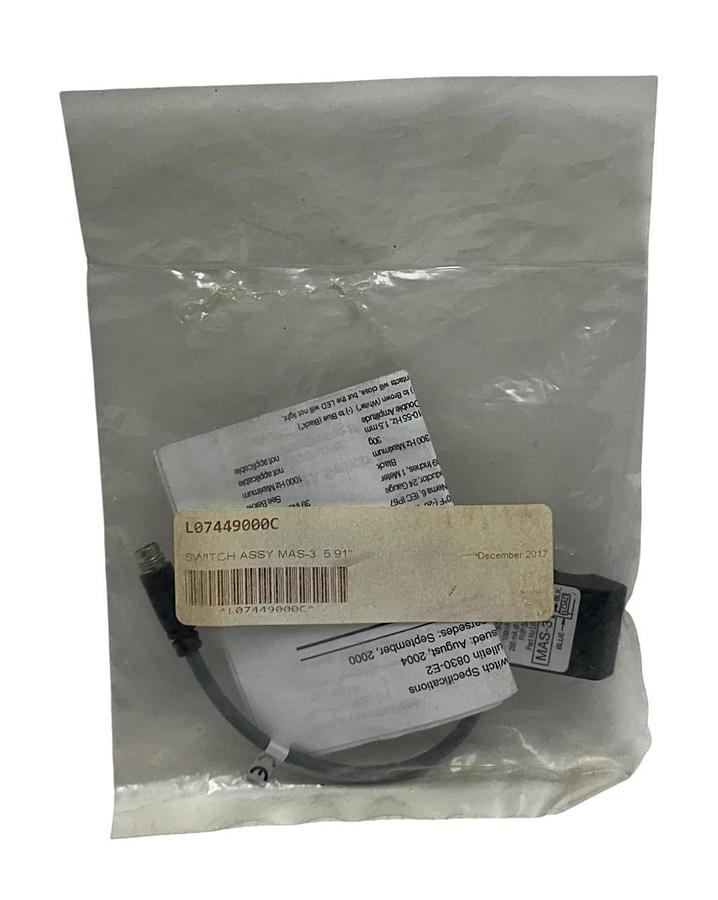 Used PARKER L07449000C / MAS-3 OEM SWITCH ASSEMBLY / HALL EFFECT 5-30VDC 5.91'' NSMP
