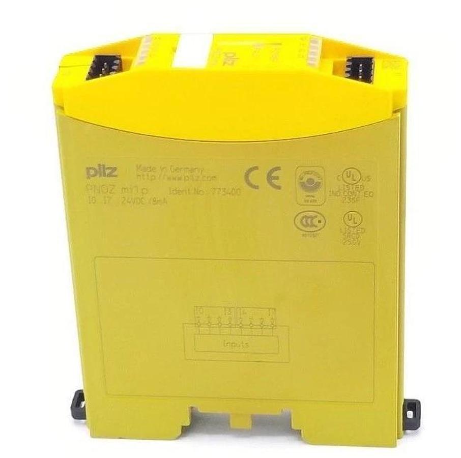 Used PILZ PNOZ MI1P EXPANSION MODULE IDENT. NO. : 773400, 24VDC/8mA