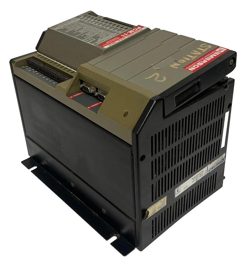 Used EMERSON FX-490 Servo Drive w/ PCM-11 Motion Controller 240V 9A FX490 PCM11