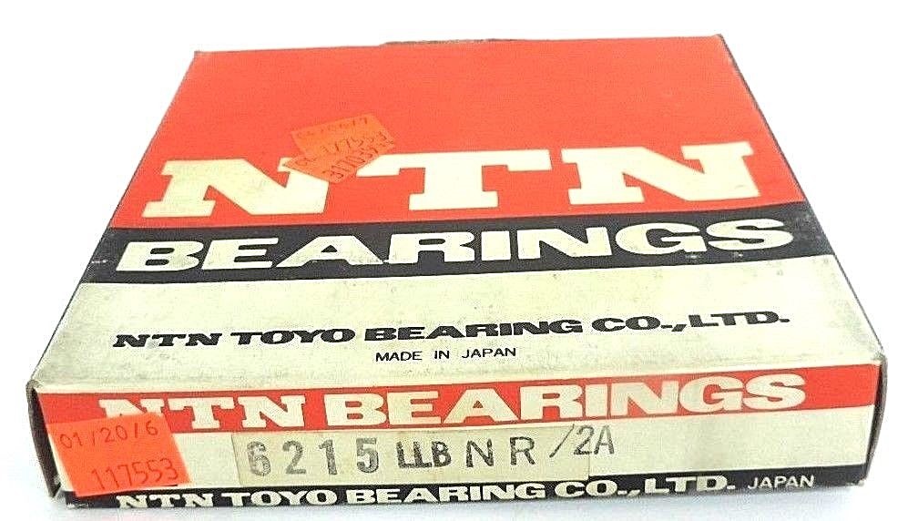 NIB NTN 6215LLBNR/2A DEEP GROVE BALL BEARING 6215LLBNR2A