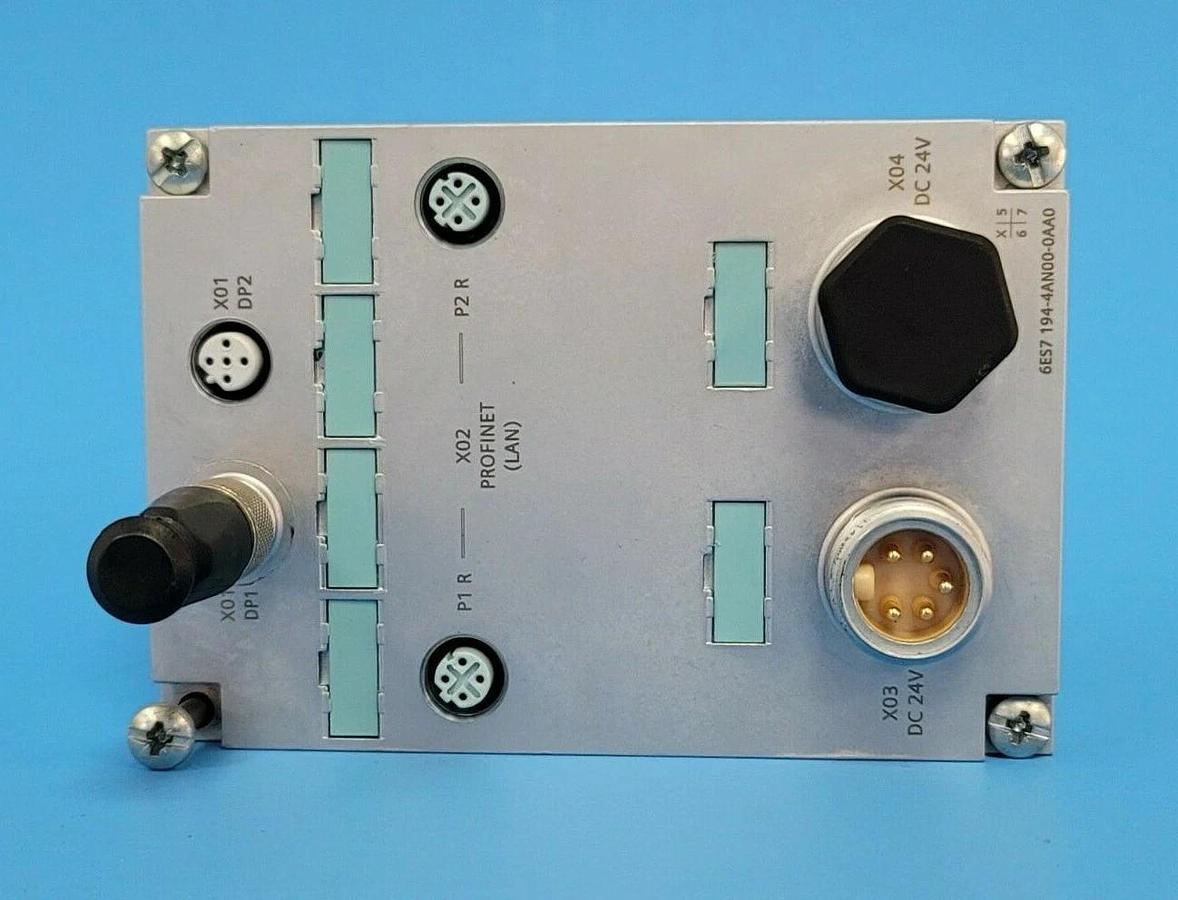 Used SIEMENS 6ES7194-4AN00-0AA0 CONNECTING MODULE ET200PRO