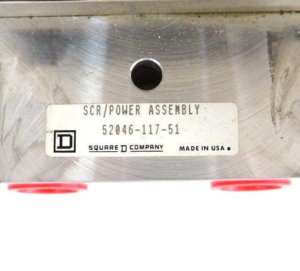 Used NEW SQUARE D 52046-117-51 SCR/POWER ASSEMBLY 5204611751