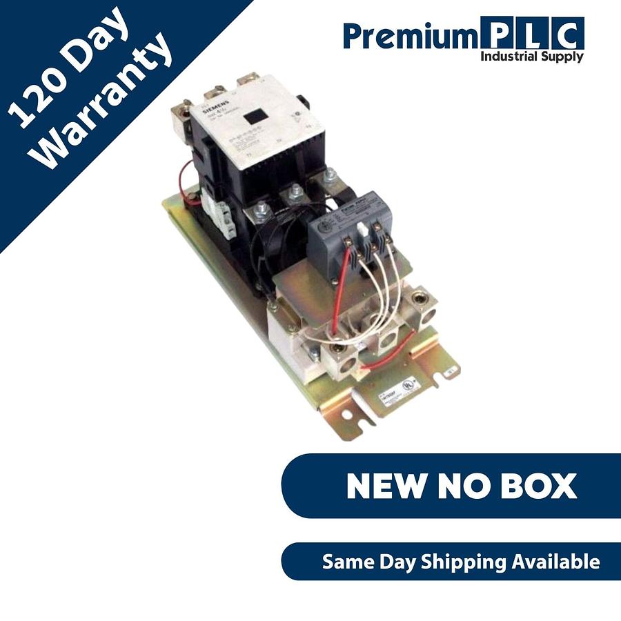 Used NEW SIEMENS 14KTS32AF / 40KG32A SIZE 4-1/2 CONTACTOR, 48ASS3M20 RELAY S3P9-301S