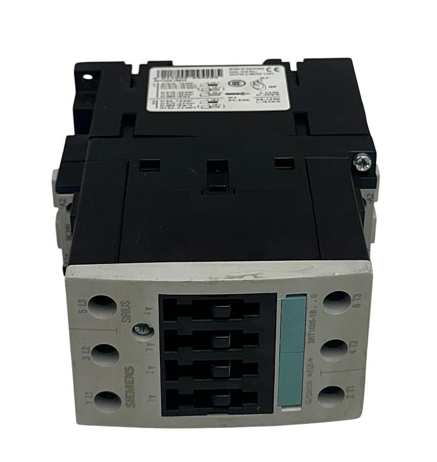 Used SIEMENS 3RT1035-1BB40 / 3RT10351BB40 SIRIUS CONTACTOR 230-690V 50/60Hz USNP