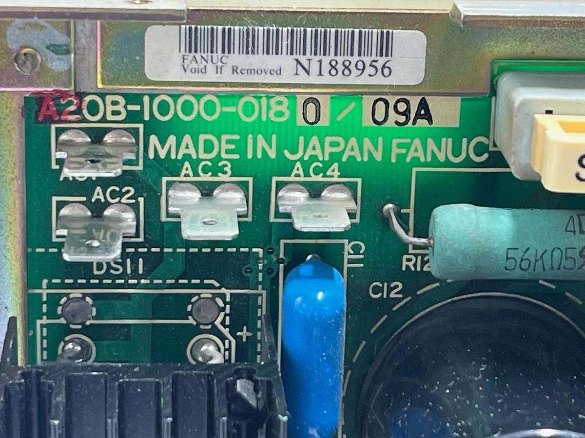 Refurbished FANUC A20B-1000-0180/09A Power Supply Circuit Board A20B-1000-0180 Repaired