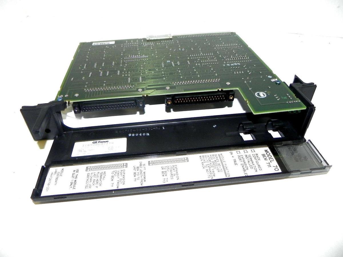 Used GE FANUC IC697BEM711H BUS RECEIVER MODULE 44A730231-G01