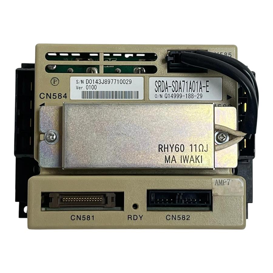 Used Yaskawa Motoman SRDA-SDA71A01A-E Servo Motor Power Amplifier DX100 DX200