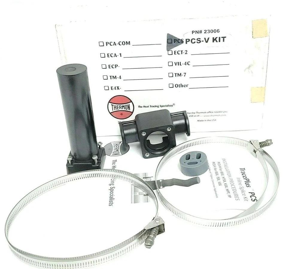 Used NIB THERMON PCS-V KIT TRACEPLUS INLINE SPLICE KIT PN: 23006 PCSV