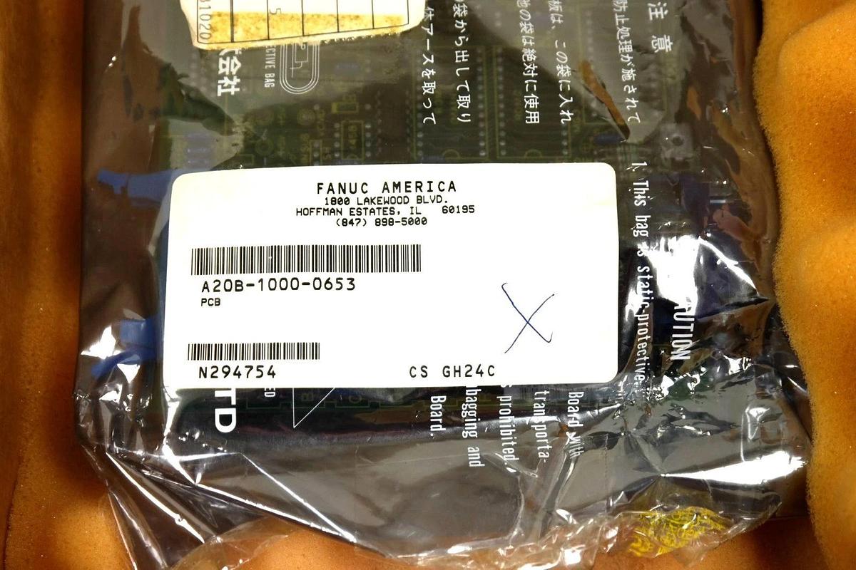 NIB FANUC A20B-1000-0653 WAVE SHARPER CIRCUIT BOARD A20B10000653